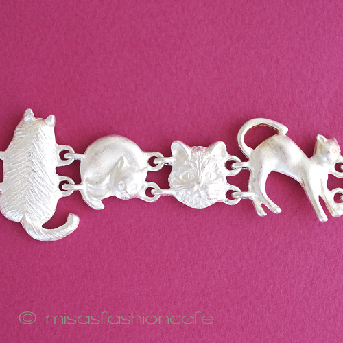 （画像用） 猫ねこ　ブレスレット