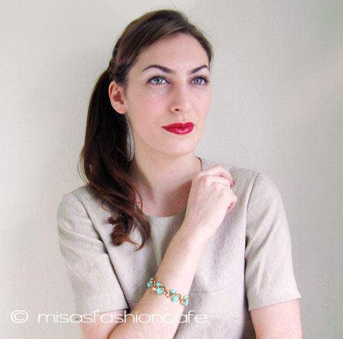 （画像用） クラウントリファリ Trifari ターコイズ