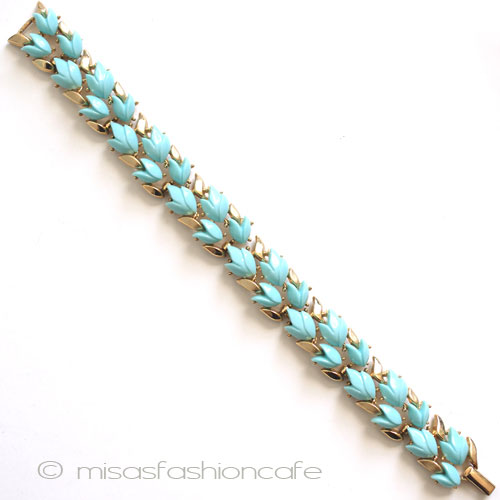 （画像用） クラウン　トリファリ TRIFARI　花ブレスレット