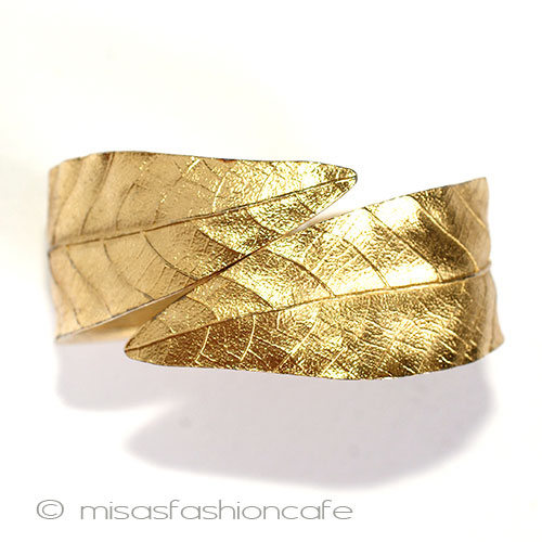 （画像用） クラウン　 トリファリ Ｔｒｉｆａｒｉ　金葉バングル