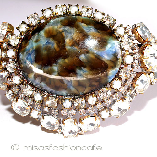 （画像用） ガラス＆パール　バングル