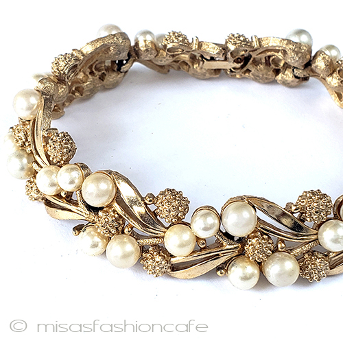 （画像用） Trifari　 トリファリ タンポポ　ブレスレット