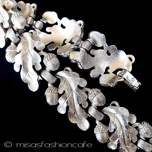 （画像用） Trifari　 トリファリ ドングリ　ブレスレット