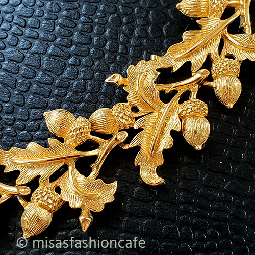 （画像用） ヴィンテージジュエリー どんぐり　ブレスレット