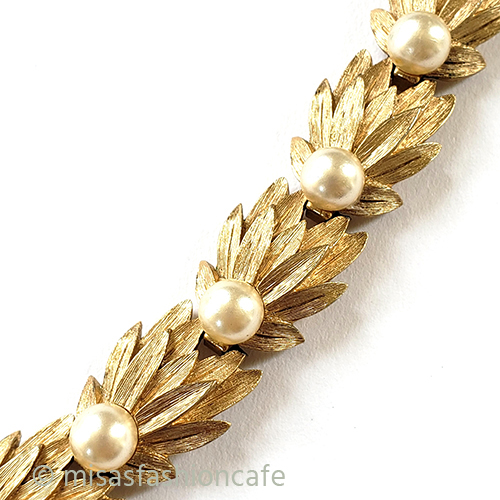 （画像用） ヴィンテージジュエリー トリファリ　大粒パール