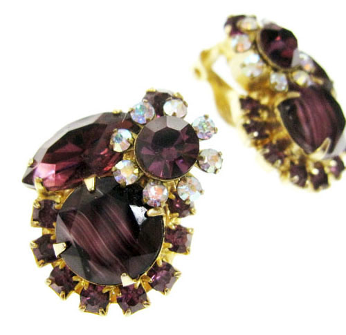 （画像用） Juliana 花イヤリング