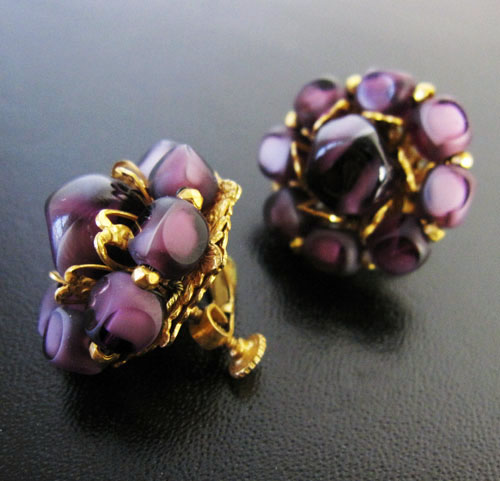 （画像用） Miriam Haskell ミリアムハスケル イヤリング