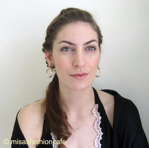 （画像用） Trifari　 トリファリ フープ　イヤリング