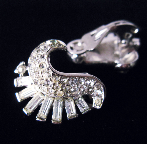 （画像用） クラウンTrifari イヤリング