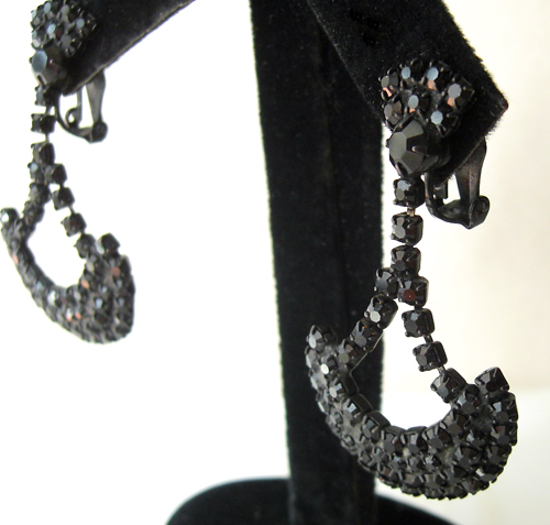 （画像用） フレンチジェット イヤリング