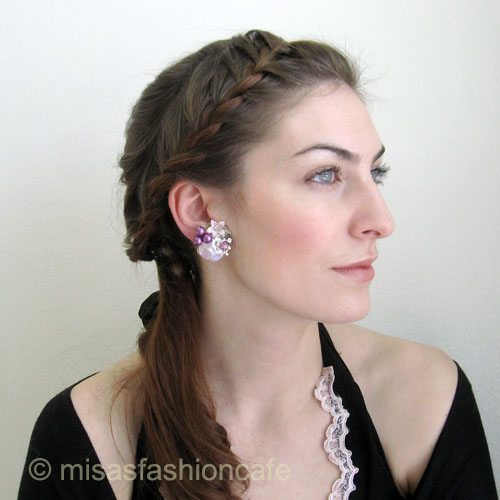 （画像用） フローラル　イヤリング