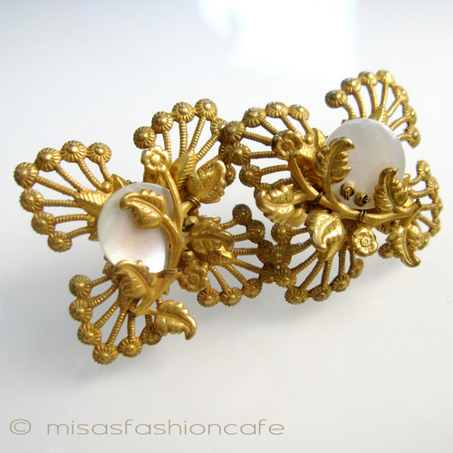 （画像用） Miriam Haskell ミリアムハスケル イヤリング