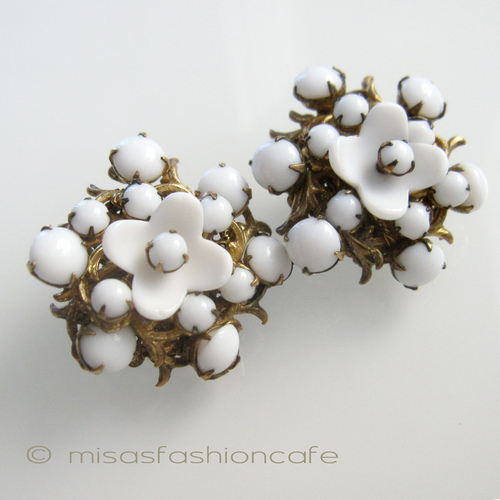 （画像用） Miriam Haskell ミリアムハスケル イヤリング