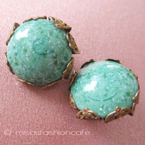 （画像用） Miriam Haskell ミリアムハスケル イヤリング