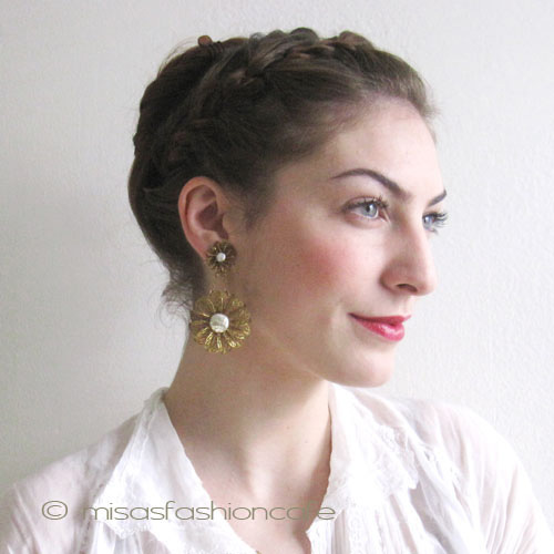 （画像用） Miriam Haskell ミリアムハスケル イヤリング