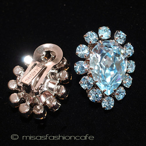 （画像用） Ａｕｓｔｒｉａオーストリア製 クリスタル・イヤリング