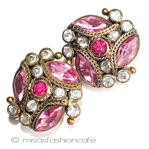 （画像用） SterlingSilver　銀製 クリスタル　イヤリング