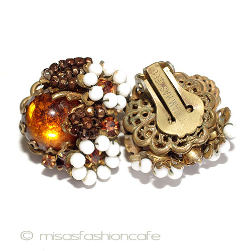 （画像用） ミリアムハスケル フラワーイヤリング