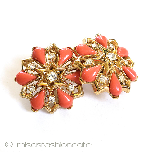 （画像用） Trifari　 トリファリ スター　イヤリング