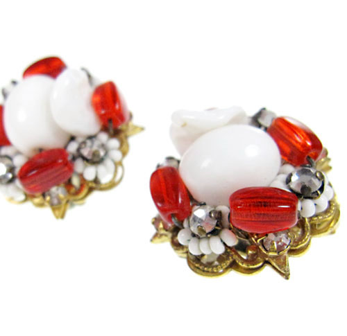 （画像用） Robert ロバート 小花イヤリング