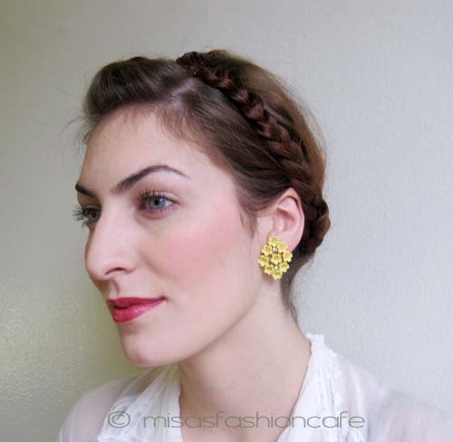 （画像用） Coro コロ刻印 　小花　イヤリング