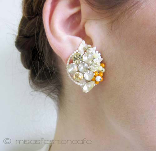 （画像用） Robert ロバート お花イヤリング