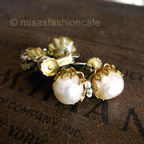 （画像用） Miriam Haskell ミリアムハスケル イヤリング