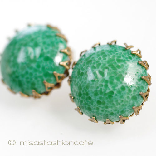 （画像用） Miriam Haskell ミリアムハスケル イヤリング