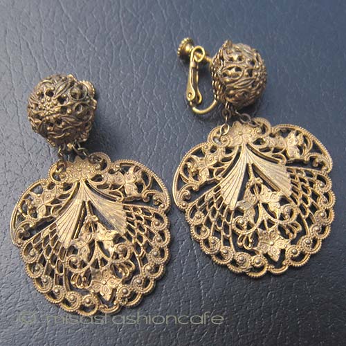 （画像用） Miriam Haskell ミリアムハスケル イヤリング