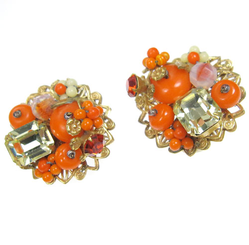 （画像用） Robert ロバート お花イヤリング