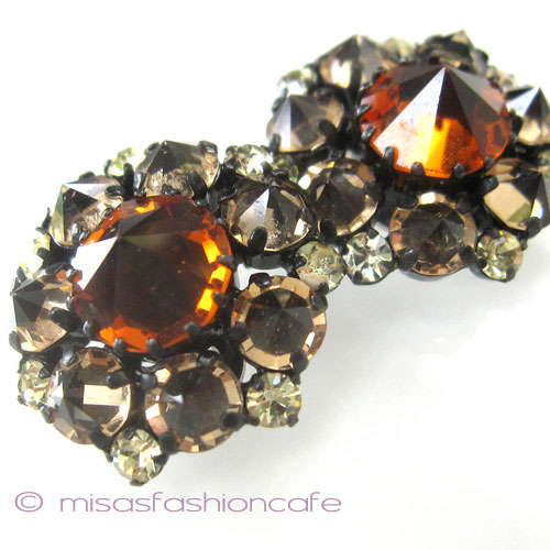 （画像用） Austria　オーストリア製 クリスタル　イヤリング