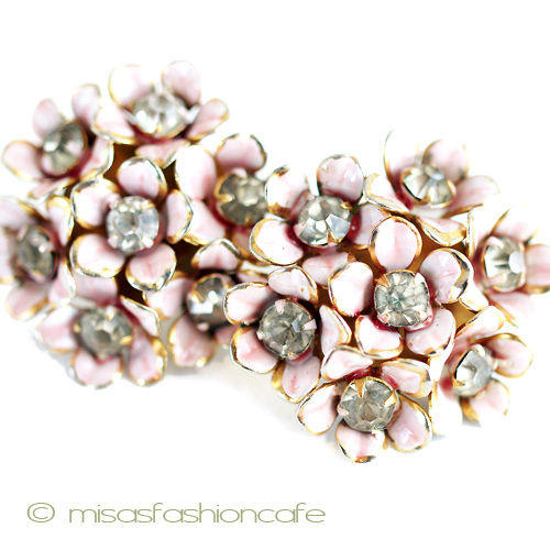 （画像用） ＳＡＮＤＯＲ　イヤリング 　RSお花ブーケ