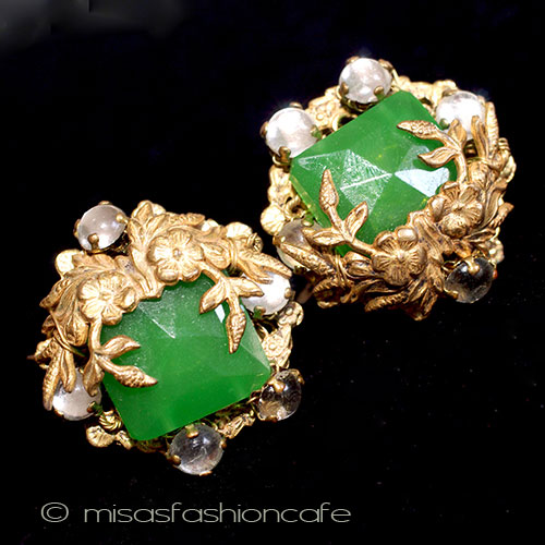 （画像用） ミリアム　ハスケル Miriam Haskellイヤリング