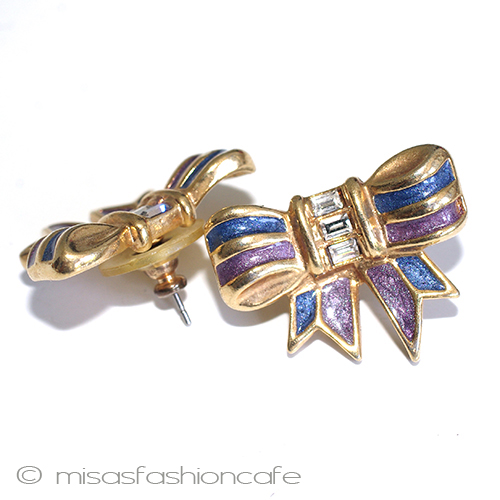 （画像用） Ｔｒｉｆａｒｉ　 トリファリ リボン　ピアス