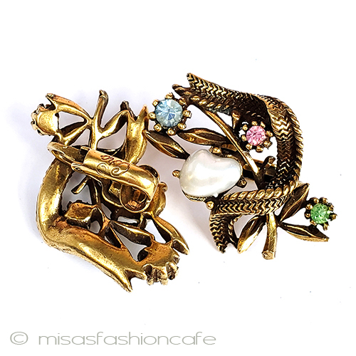 （画像用） Coroイヤリング RS花束にリボン