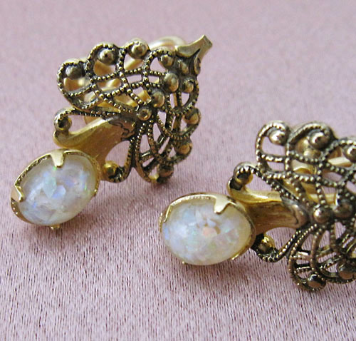 （画像用） オパール12Kgfイヤリング