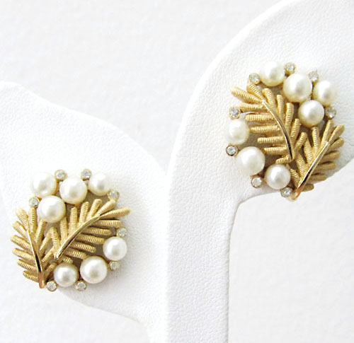 （画像用） Ｔｒｉｆａｒｉ　 トリファリ パール松 イヤリング