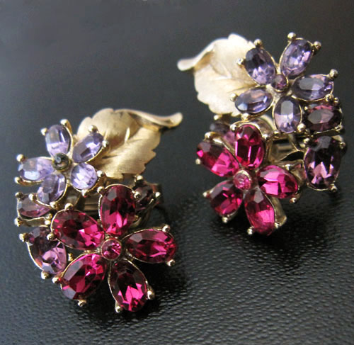 （画像用） クラウントリファリ お花 イヤリング