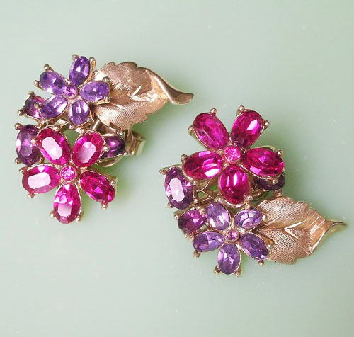 （画像用） クラウントリファリ お花 イヤリング