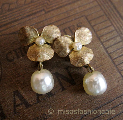 （画像用） Miriam Haskell ミリアムハスケル イヤリング