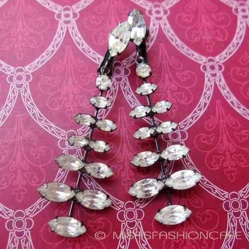 （画像用） クリスタル　イヤリング