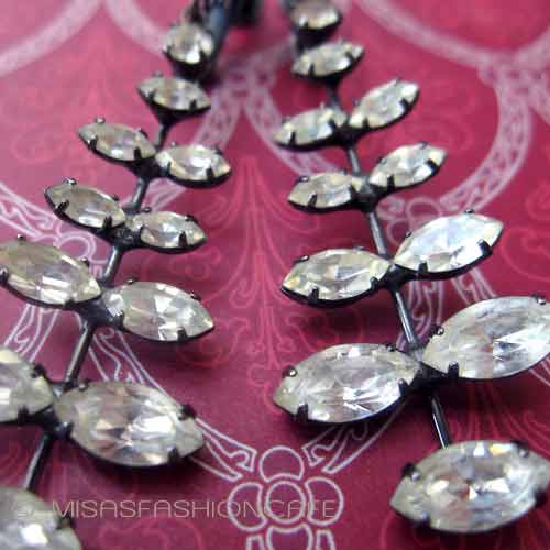 （画像用） クリスタル　イヤリング