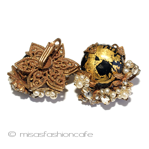 （画像用） Original By Robert パール花　イヤリング