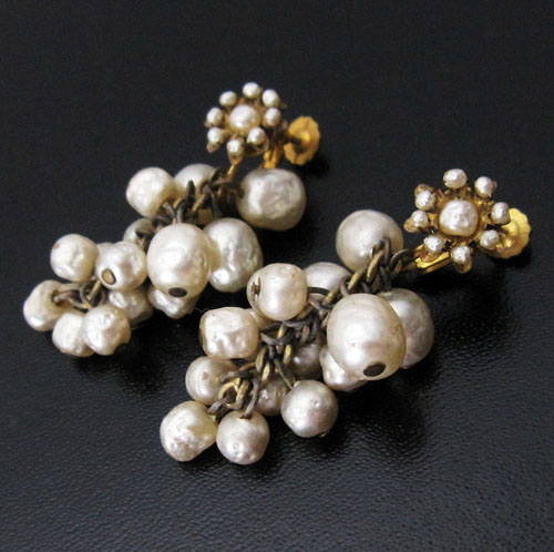 （画像用） Miriam Haskell　 ミリアムハスケル イヤリング