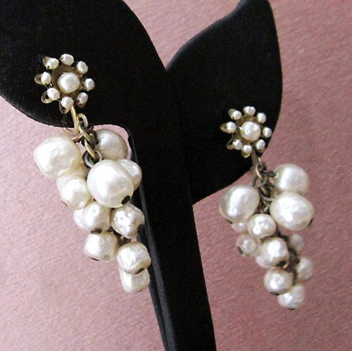 （画像用） Miriam Haskell　 ミリアムハスケル イヤリング