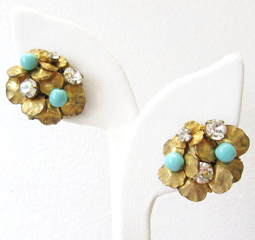 （画像用） Miriam Haskell　 ミリアムハスケル イヤリング