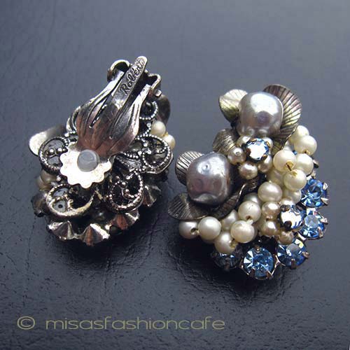 （画像用） Robert イヤリング バロックパールの花