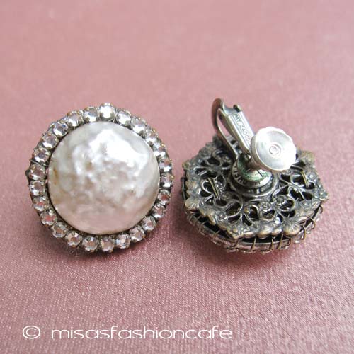 （画像用） Miriam Haskell ミリアムハスケル イヤリング