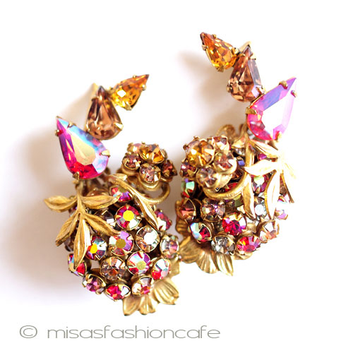 （画像用） Ｒｏｂｅｒｔ　ロバート ＲＳの花　イヤリング