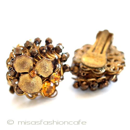 （画像用） ＤｅＭａｒｉｏ　ＮＹ スミレの花イヤリング